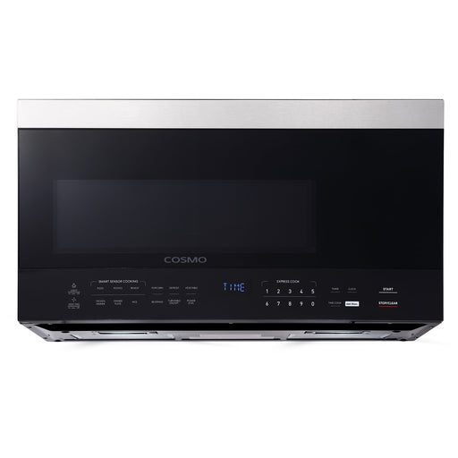 Cosmo 30'' 1.6 cu. ft. Over the Range Microwave in Stainless Steel with Vent Fan COS-3016ORM1SS