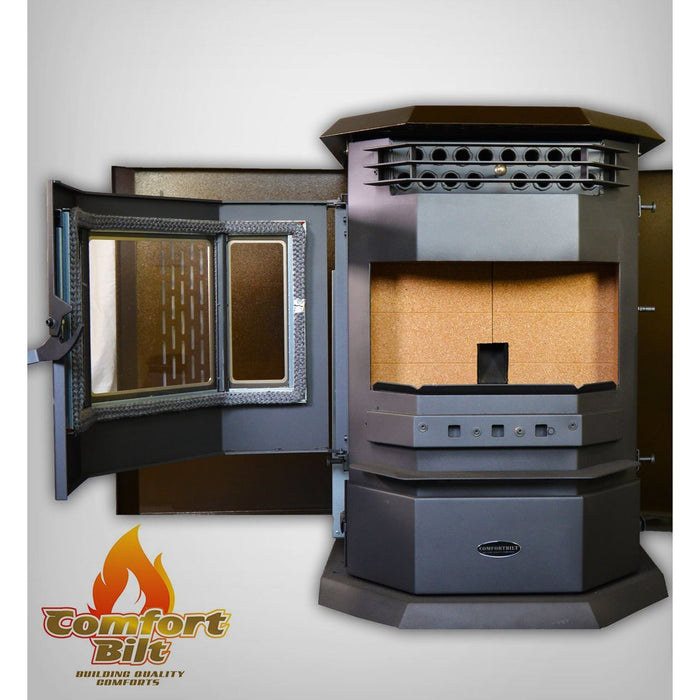 ComfortBilt Pellet Stove HP22-Brown-SS