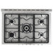 Cosmo Commercial-Style 36'' 3.8 cu. ft. Single Oven Dual Fuel Range with 8 Function Convection Oven in Stainless Steel COS-F965NF