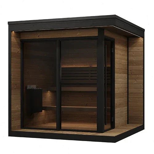 SaunaLife Model GL6 Outdoor Sauna Kit | 6 Persons