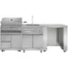 Thor Kitchen 32" 4-Burner Gas BBQ Grill with Rotisserie in Stainless Steel MK04SS304