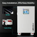Eco-Worthy 10kW Home Backup Solar Power Bundle | PowerMega 314 51.2V 314Ah Battery and 48V 10000w Off Grid Inverter