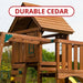 Swing-N-Slide Timberview Wood Complete Play Set