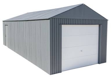 Sojag Everest Garage 12 x 30 ft. in Charcoal
