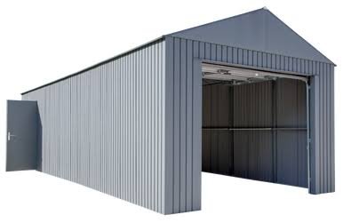 Sojag Everest Garage 12 x 30 ft. in Charcoal