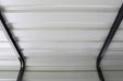 Steel Carport 12 x 20 x 7 ft. Galvanized Black/Eggshell