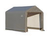 ShelterLogic Shed-in-a-Box 6 x 6x 6 ft Peak Grey