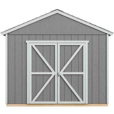 Do-it Yourself Rookwood 10 ft. x 12 ft. Wooden Storage with Flooring Included