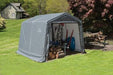 ShelterLogic Shed-in-a-Box 10 x 10 x 8 ft Peak Gray