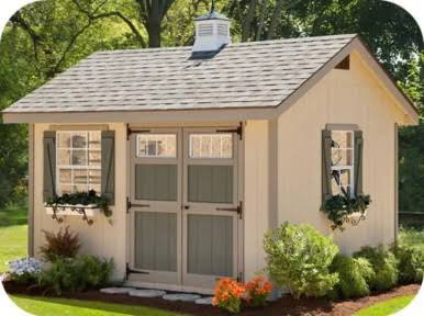 10' x 20' EZ-Fit Heritage Shed Kit