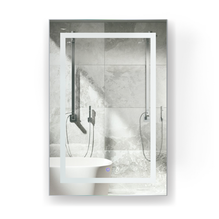 Krugg Svange 24″ X 42″ LED Medicine Cabinet  with Dimmer & Defogger LEFT HINGE SVANGE2442L