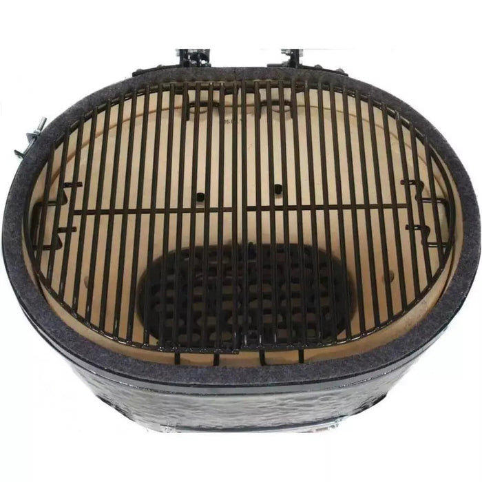 Primo Oval Junior 200 Ceramic Charcoal Grill PGCJRH (Grill Only)