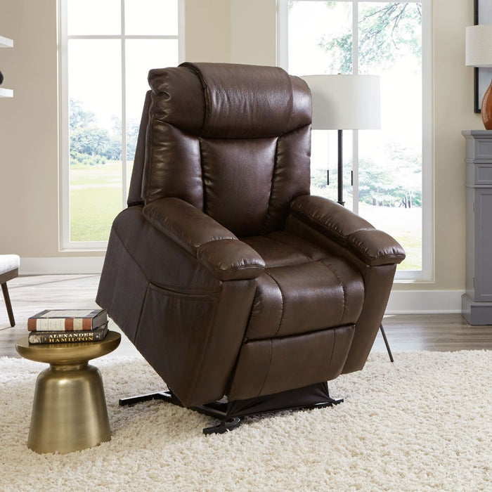 UltraComfort UC472 Rhodes Medium Sinda Lagoon Power Lift Recliner