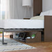 Murphy Bed With Desk & 2 Storage Cabinets, Full Size Coventry Walnut by Leto Muro